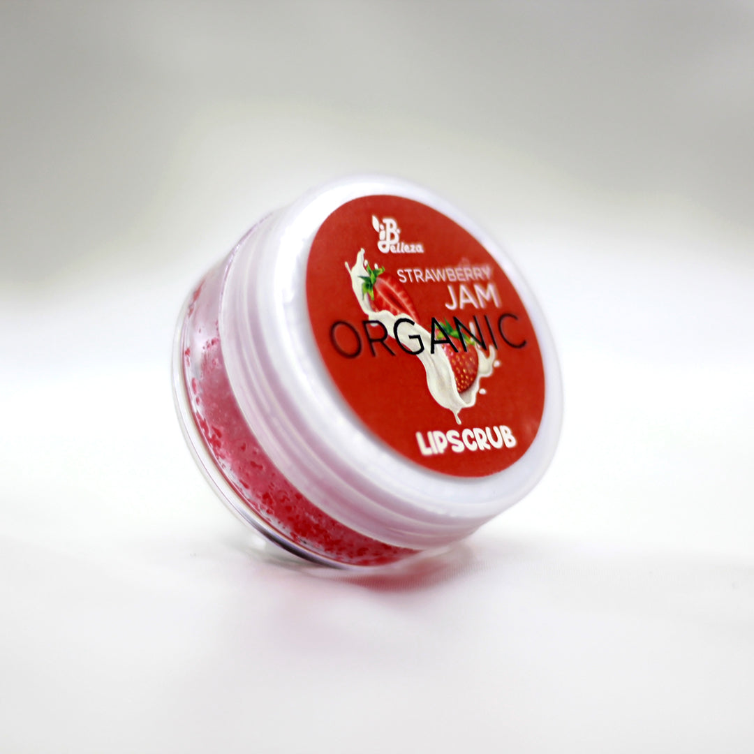 Strawberry Jam Organic Lips Scrub